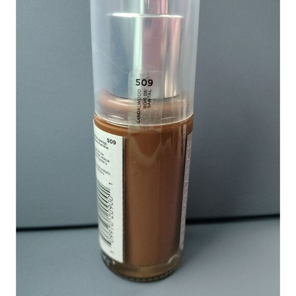Revlon Illuminance Skin Caring Foundation 509 Sandlewood  Makeup Medium Coverage - Picture 9 of 14